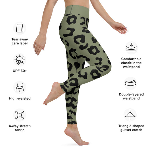 Yoga-Leggings LEOPARD